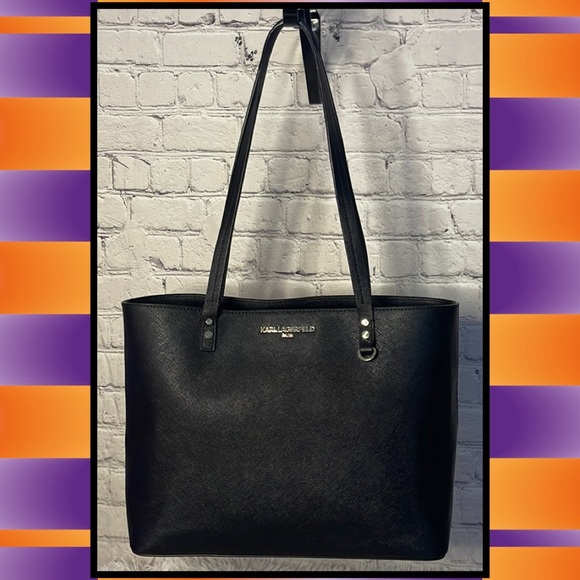 EUC!Karl Lagerfeld Tote Style Bag - Picture 2 of 11